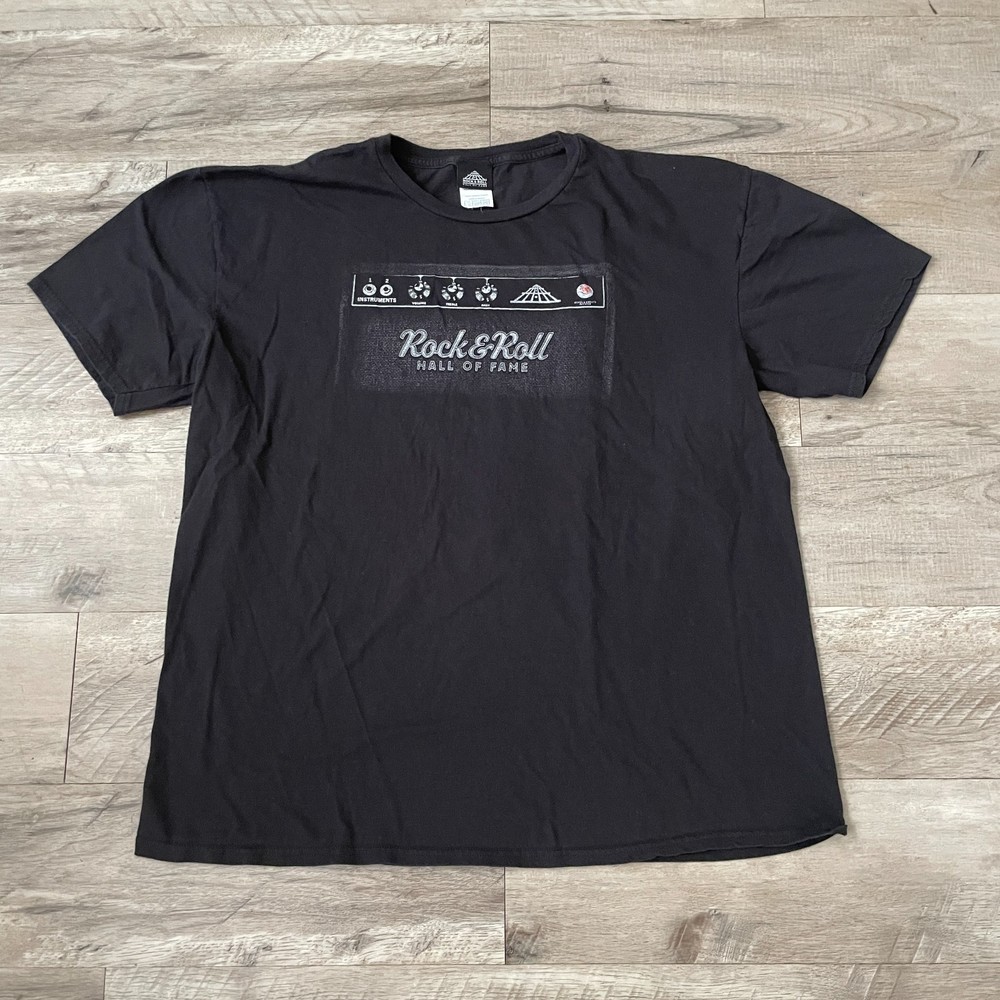 Rock & Roll Hall of Fame T-Shirt Black Size 2XL